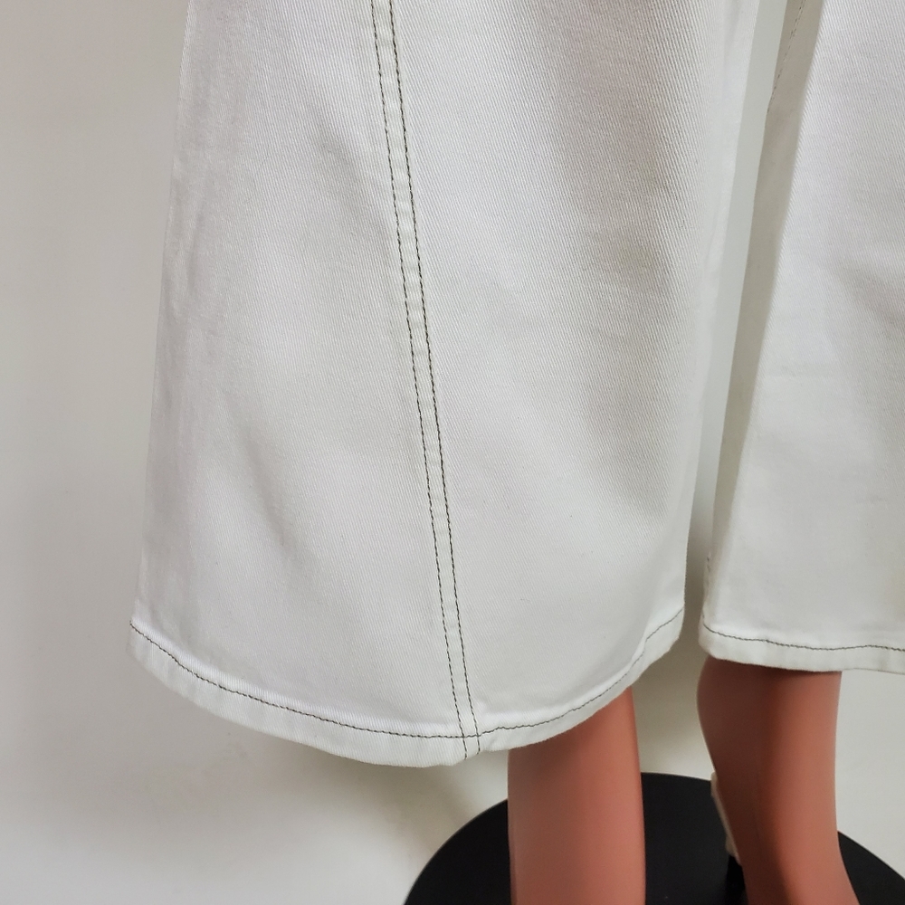White hi-rise jeans - Picture 9 of 10